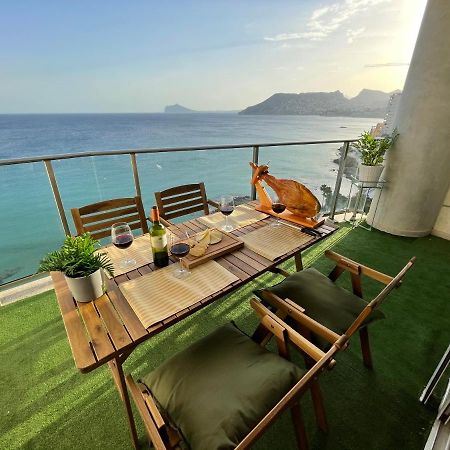 Clp- Primera Linea Vistas Piscina Y Parking Calpe Bagian luar foto