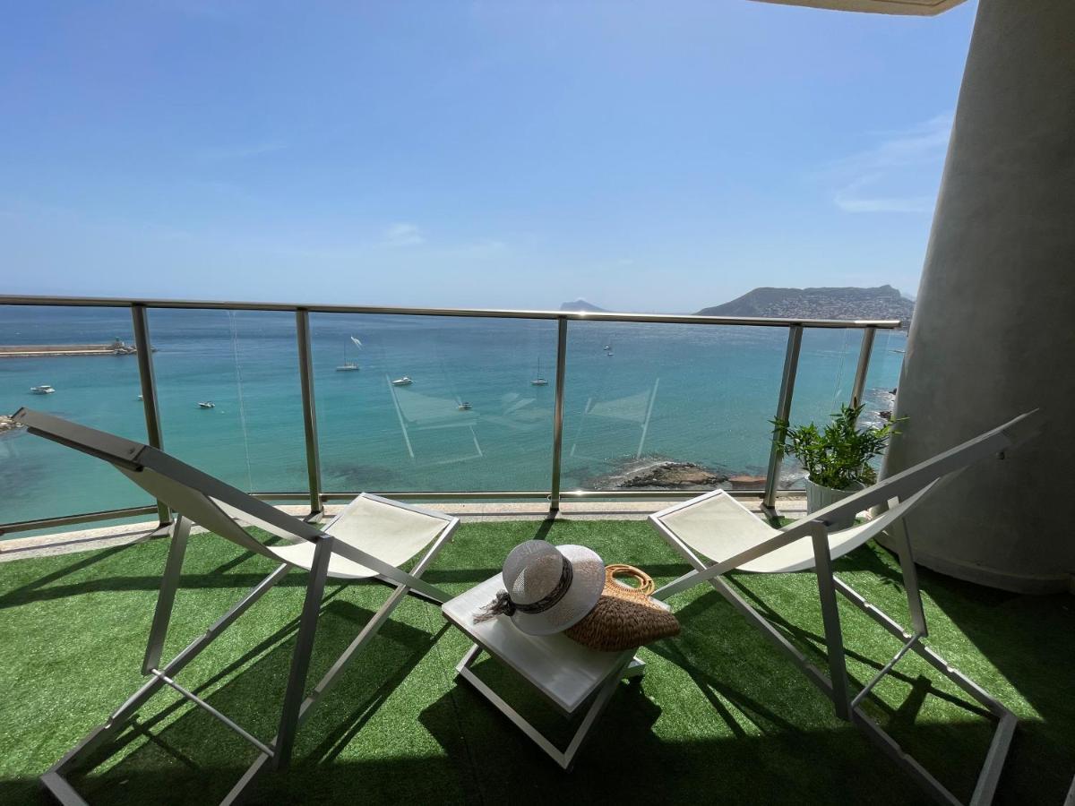 Clp- Primera Linea Vistas Piscina Y Parking Calpe Bagian luar foto