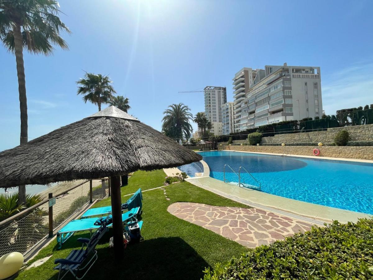 Clp- Primera Linea Vistas Piscina Y Parking Calpe Bagian luar foto