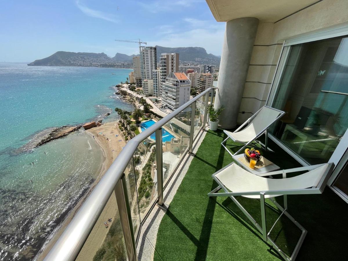 Clp- Primera Linea Vistas Piscina Y Parking Calpe Bagian luar foto