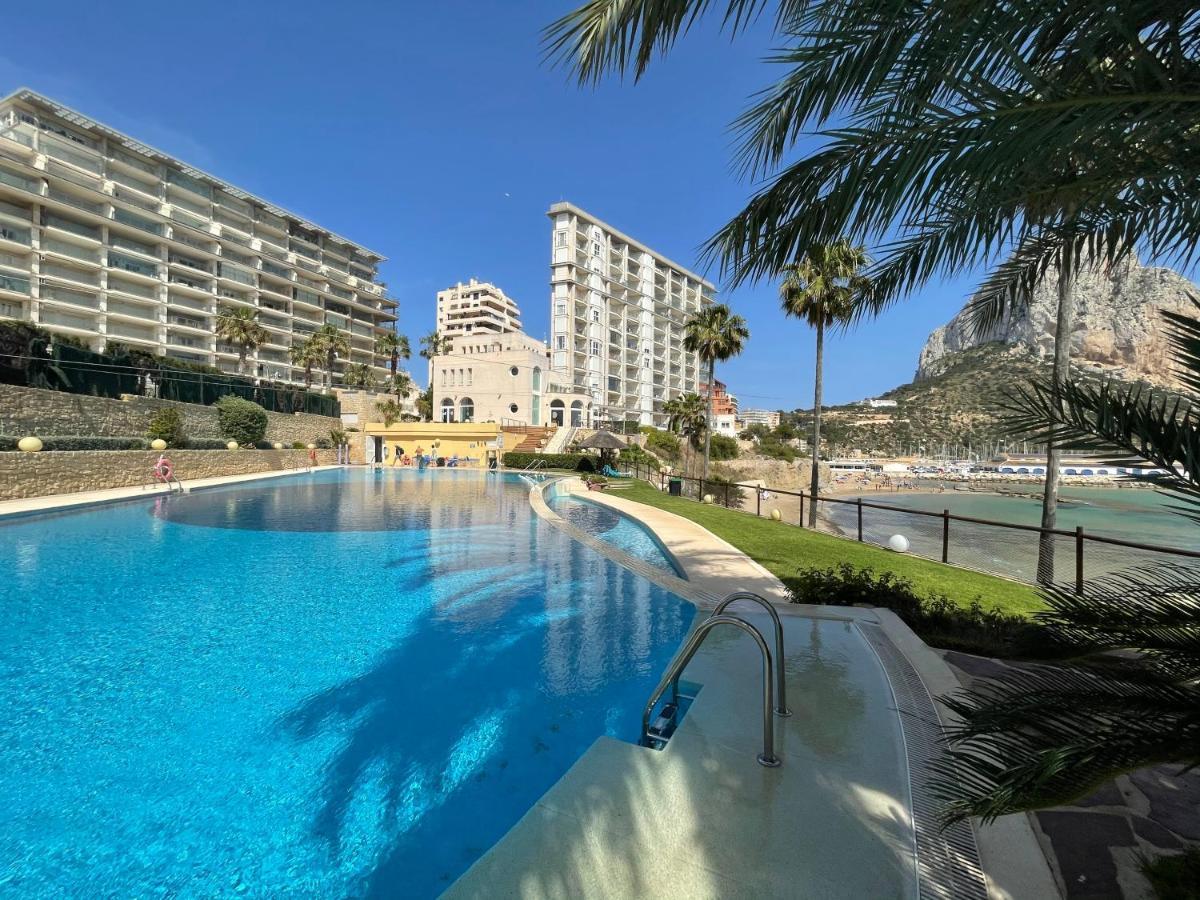 Clp- Primera Linea Vistas Piscina Y Parking Calpe Bagian luar foto