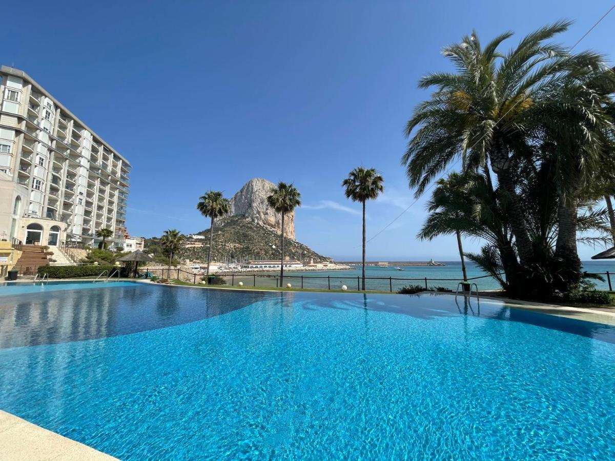 Clp- Primera Linea Vistas Piscina Y Parking Calpe Bagian luar foto